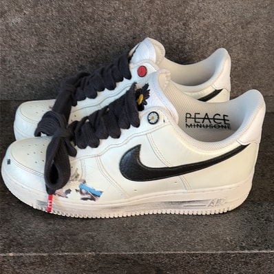 PEACEMINUSONE × Nike Air Force 1 Low "Para-noise/White/Black" / G-DRAGON