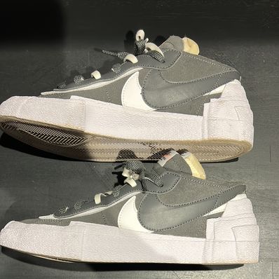 Sacai × Nike Blazer Low "Iron Grey"