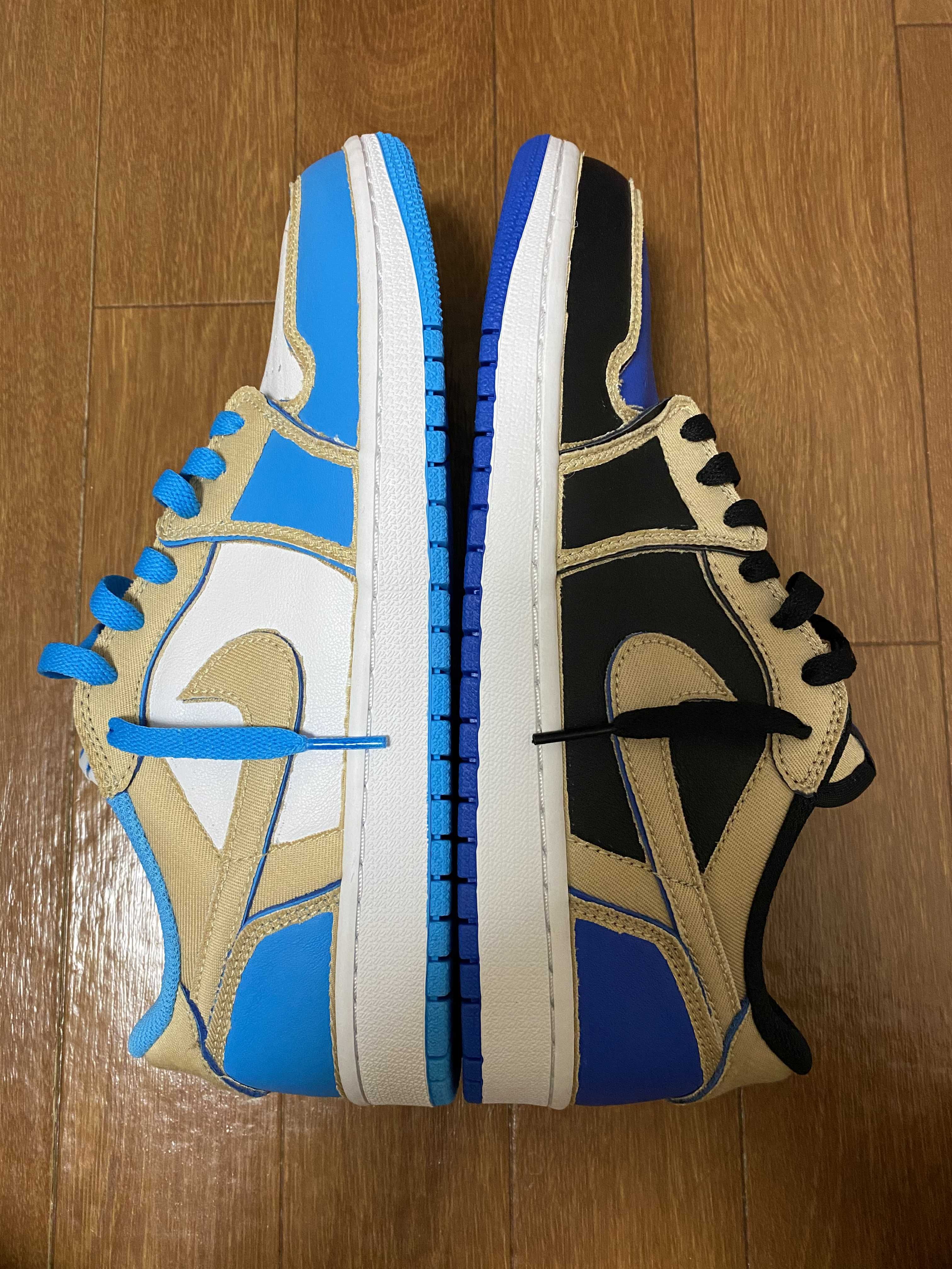 Nike SB Air Jordan 1 Low "Desert Ore/Royal Blue" 
