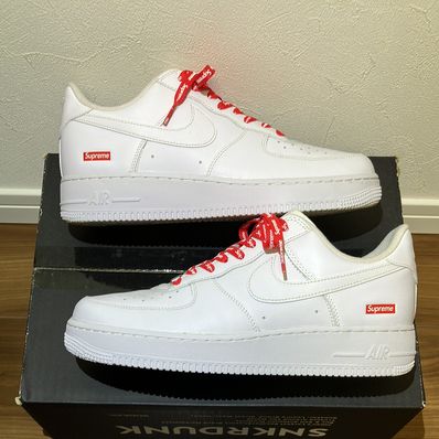 Supreme × Nike Air Force 1 Low "White"