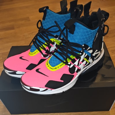 ACRONYM × Nike Air Presto Mid "Hyper Pink"