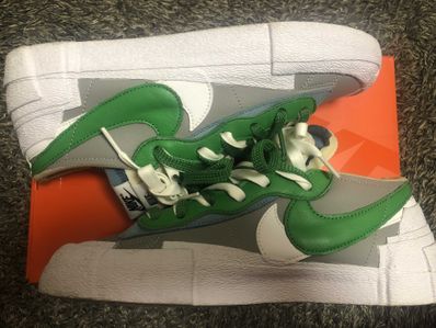 sacai × Nike Blazer Low "Classic Green"