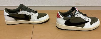 Travis Scott × Nike Air Jordan 1 Low OG SP "Reverse Olive"