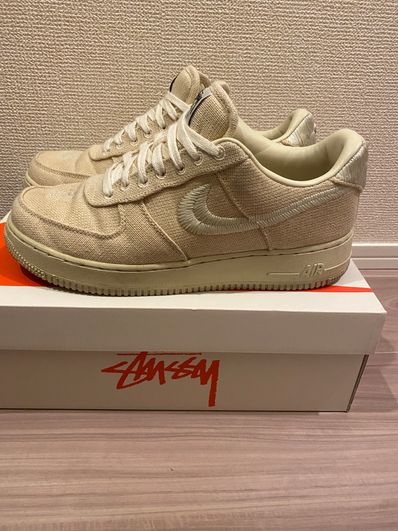 Stussy × Nike Air Force 1 Low "Fossil Stone"