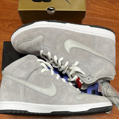 Nike SB Dunk High Pee Wee Herman "Grey Heather"