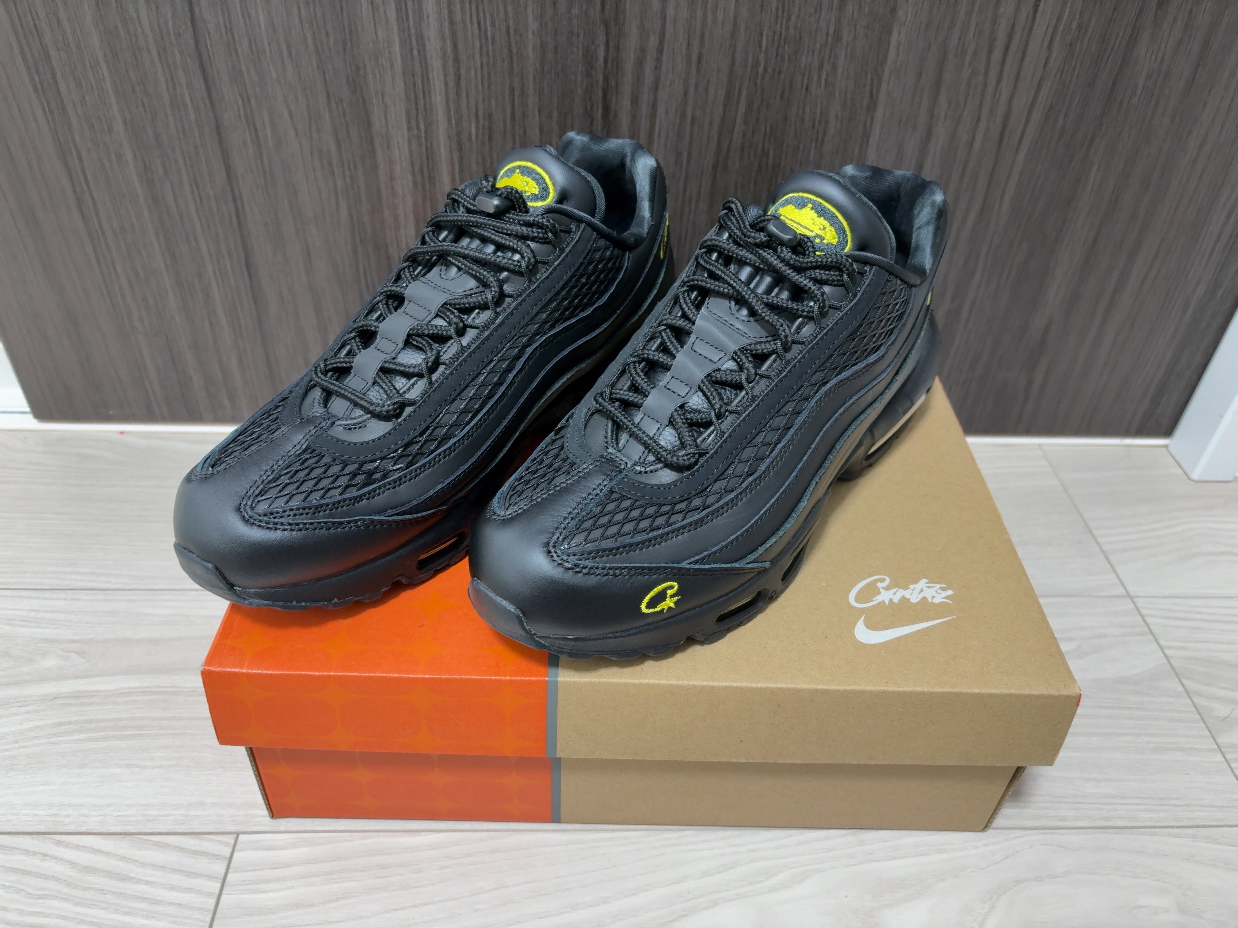 Corteiz × Nike Air Max 95 "Black and Tour Yellow"