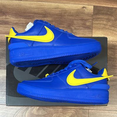 AMBUSH × Nike Air Force 1 Low "Game Royal and Vivid Sulfur"