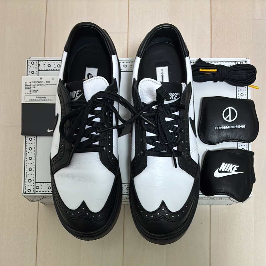 ピースマイナスワン × ナイキ クウォンド1 "ブラックアンドホワイト" / ジードラゴン