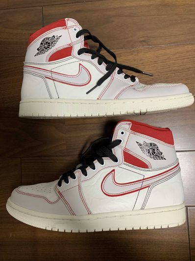 Nike Air Jordan 1 Retro High OG "Sail/University Red"