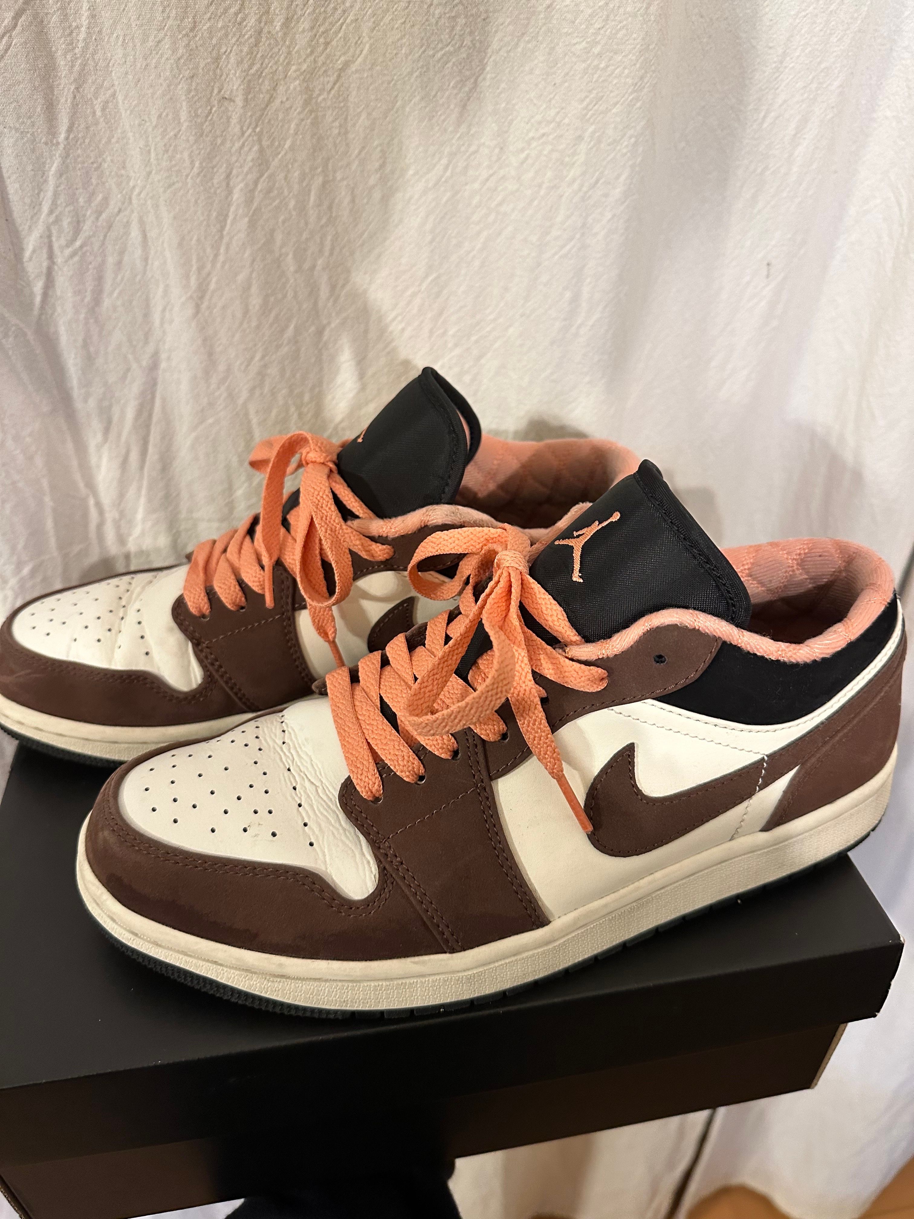 Nike Air Jordan 1 Low SE "Light Chocolate" / "Mocha Brown"
