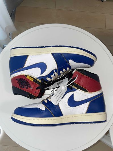 Union × Nike Air Jordan 1 Retro High OG NRG "Storm Blue/Varsity Red"