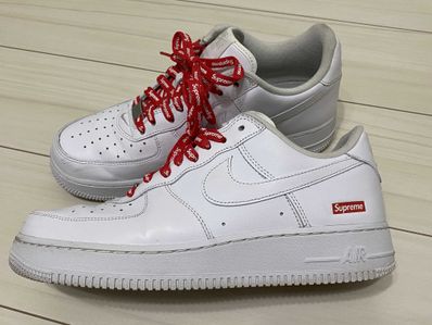 Supreme × Nike Air Force 1 Low "White"