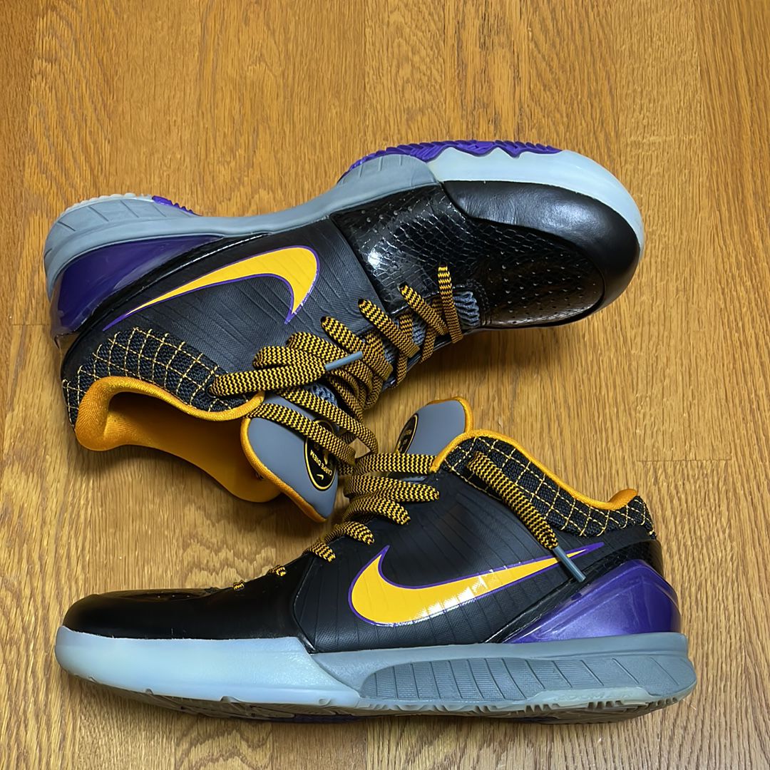 NIKE KOBE IV PROTRO "BLACK/DEL SOL"