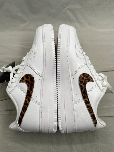 GOODENOUGH × Supreme × Nike Air Force 1 Low "White/Leopard" (25SS Week15)