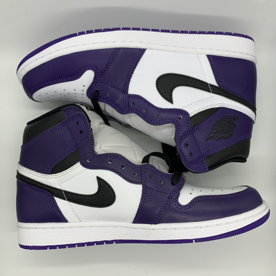 Nike Air Jordan 1 Retro High OG "Court Purple White/Black" (2020)