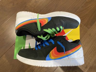 Polaroid × Nike SB Dunk Low Pro QS "Black/White"