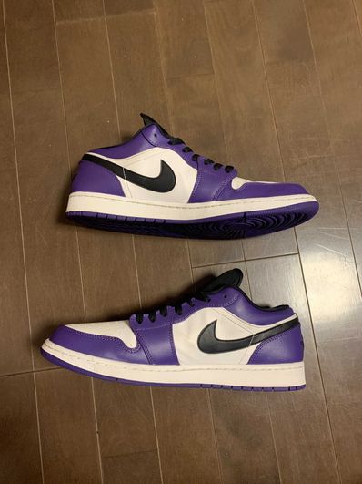 NIKE AIR JORDAN 1 LOW "COURT PURPLE"