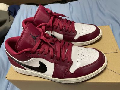 NIKE AIR JORDAN 1 LOW "NOBLE RED"