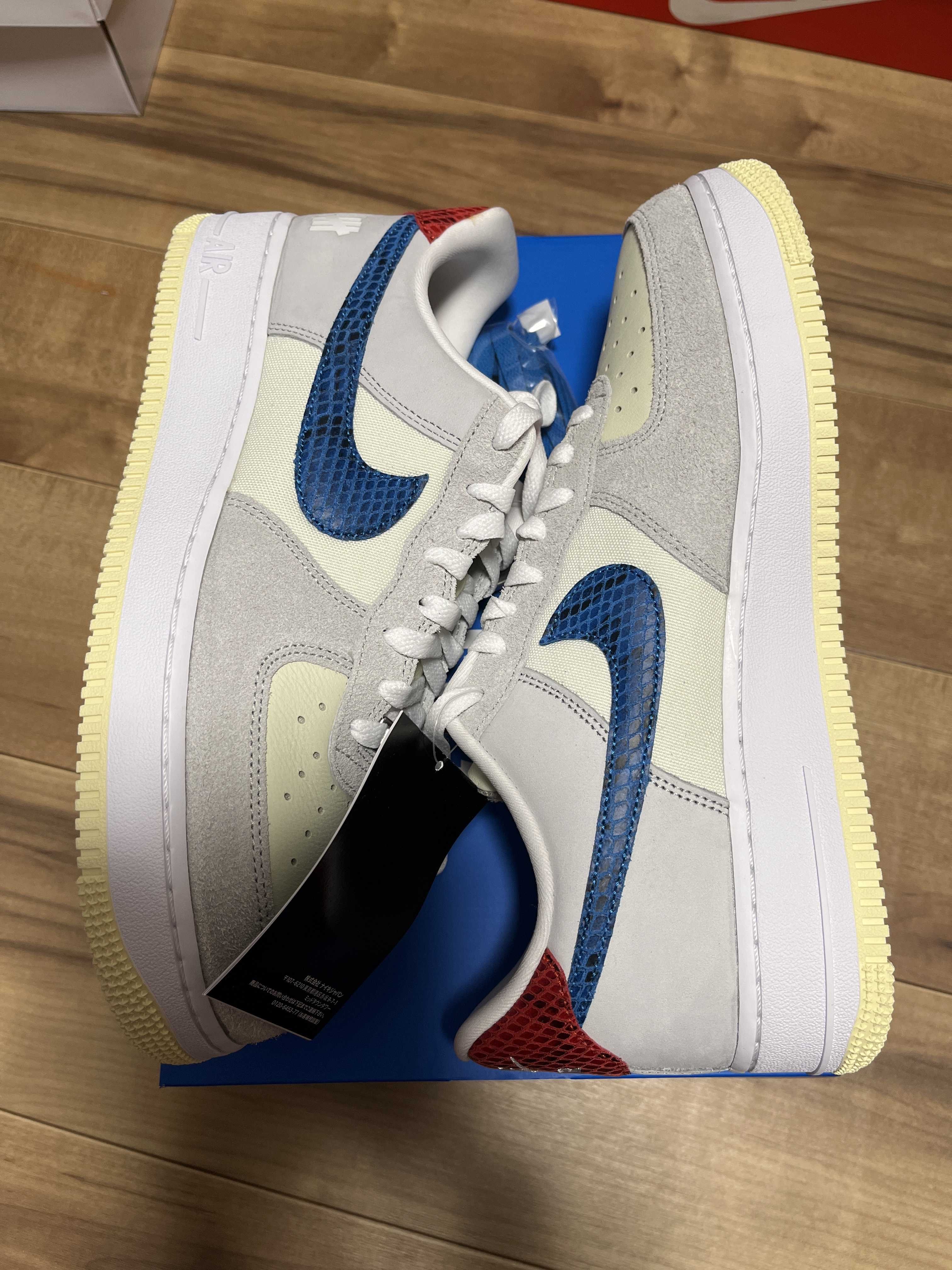 UNDEFEATED × Nike Air Force 1 Low "White"