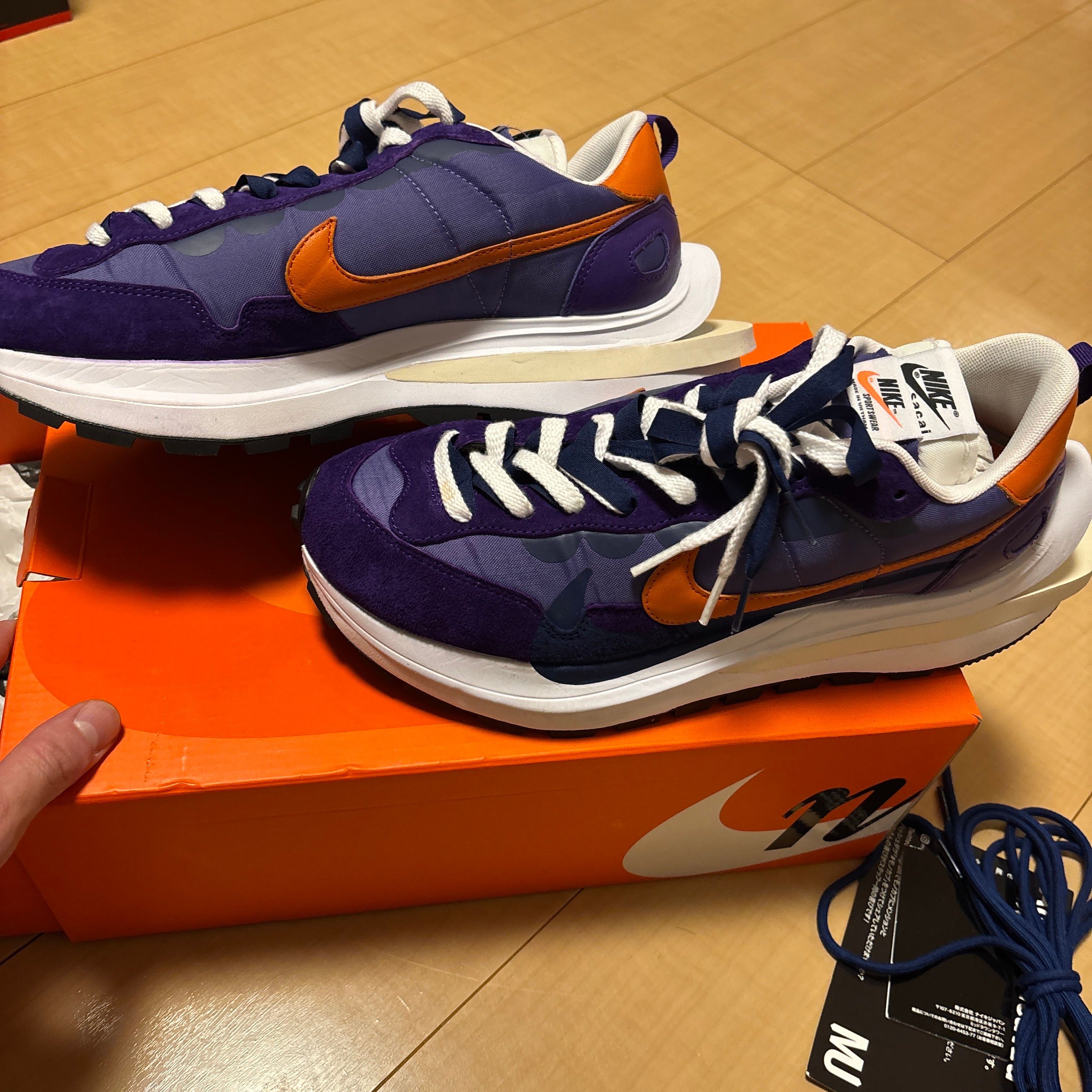 SACAI × NIKE VAPOR WAFFLE "DARK IRIS"