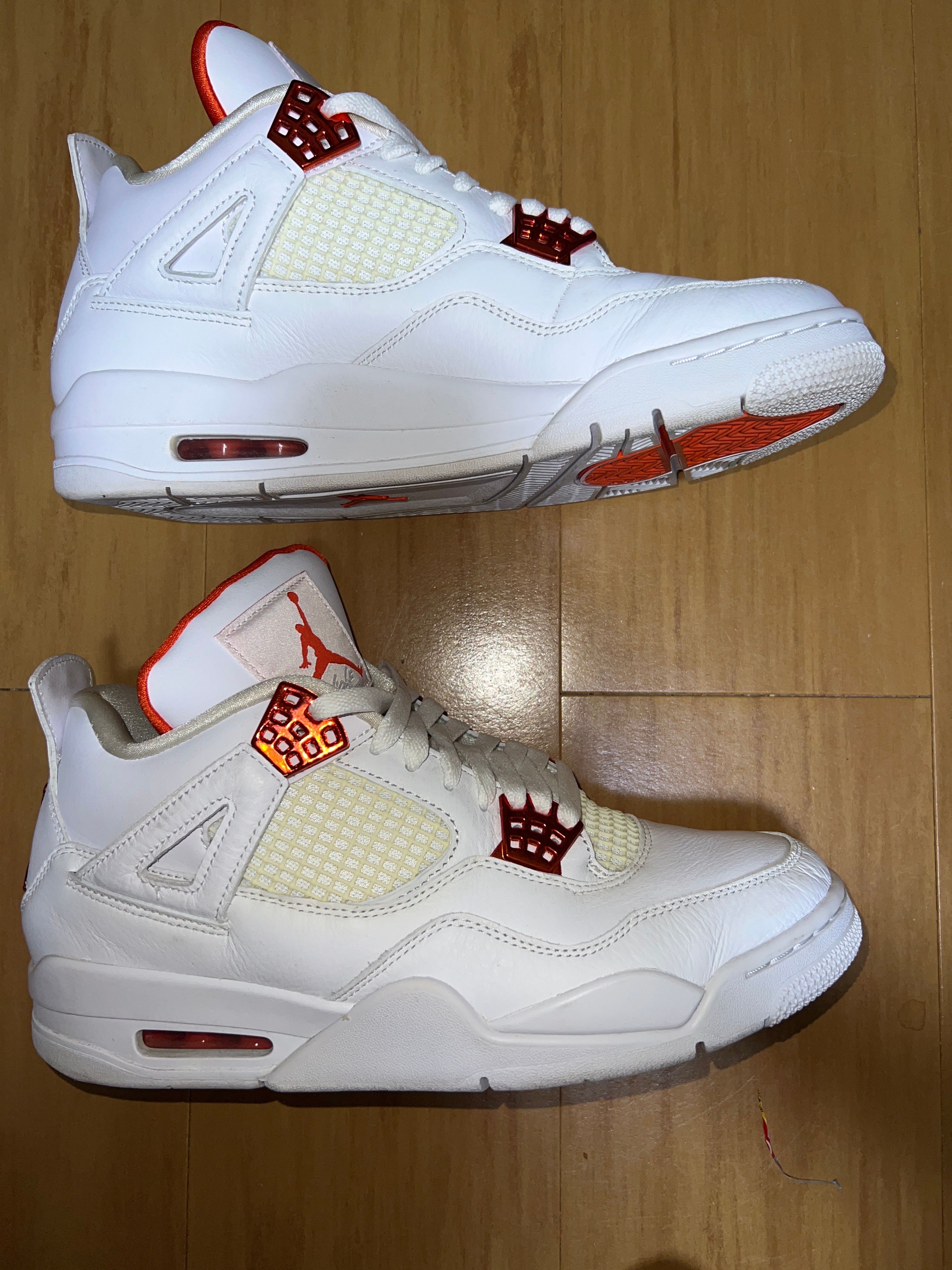 Nike Air Jordan 4 Retro "White/Team Orange"