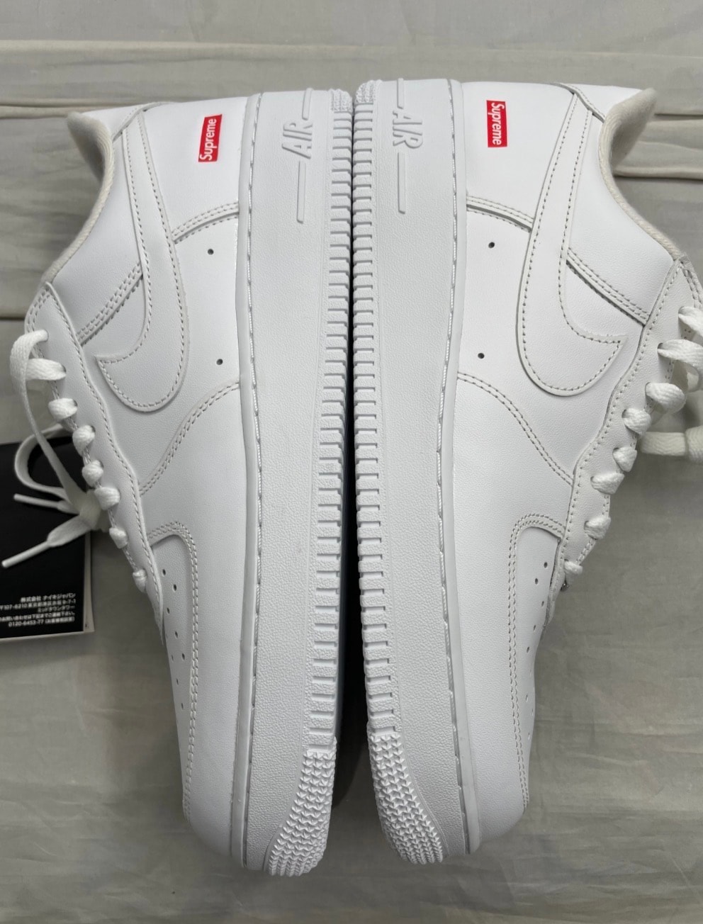 Supreme × Nike Air Force 1 Low "White"