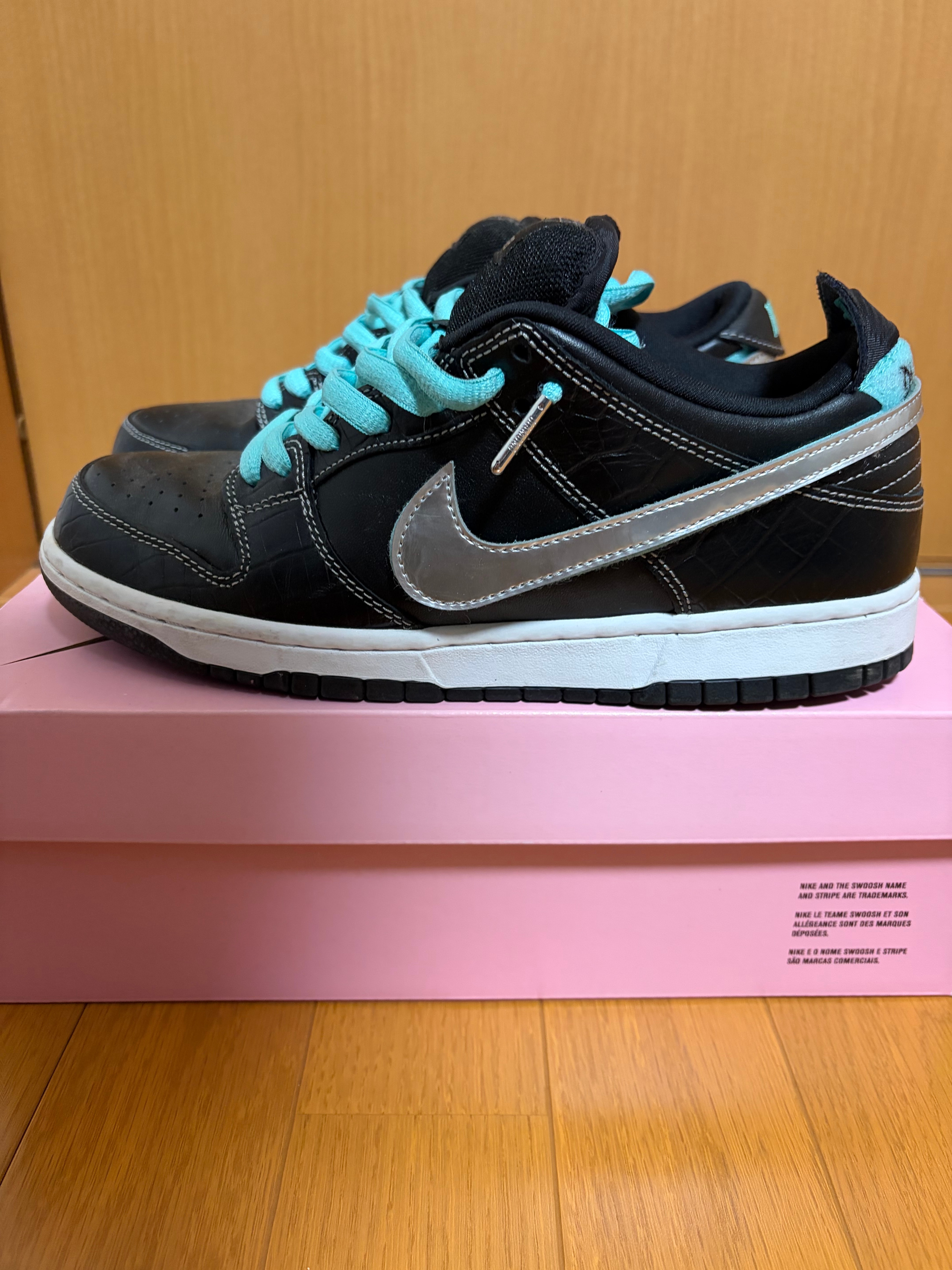 Diamond Supply Co. × Nike SB Dunk Low Pro "Black"