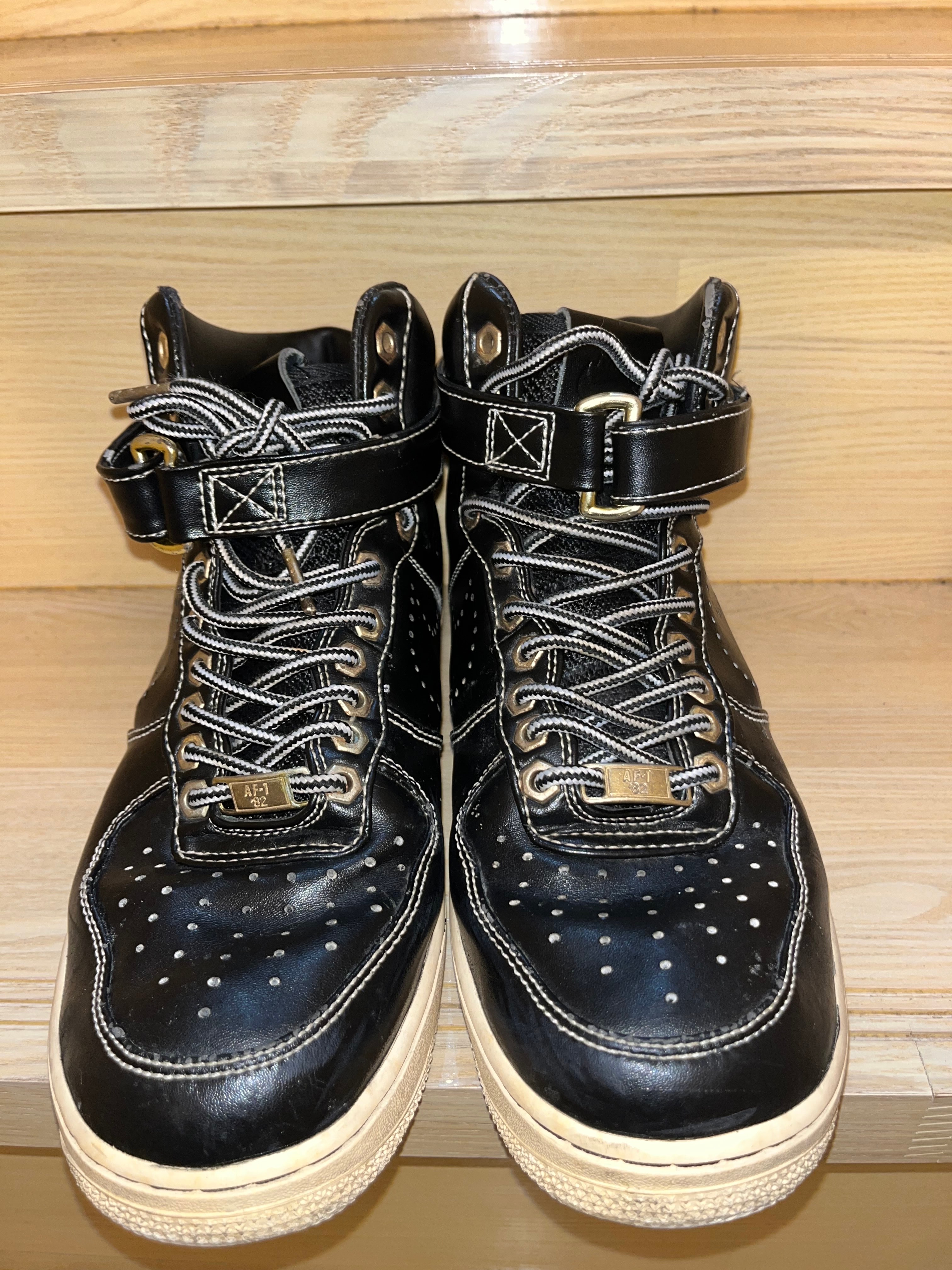 ナイキ エアフォース1 ハイ "ブラック セイル"