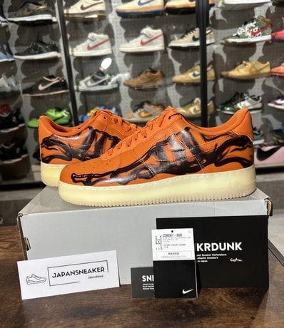 Nike Air Force 1 Low "Orange Skelton"