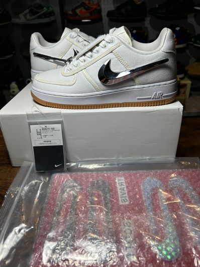Travis Scott × Nike Air Force 1 Low AF100 "White"