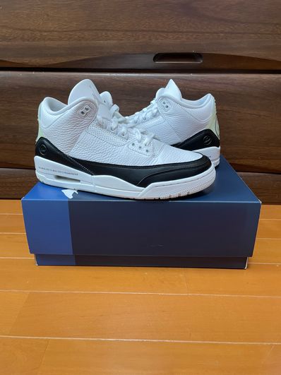 Fragment × Nike Air Jordan 3 "White/Black"