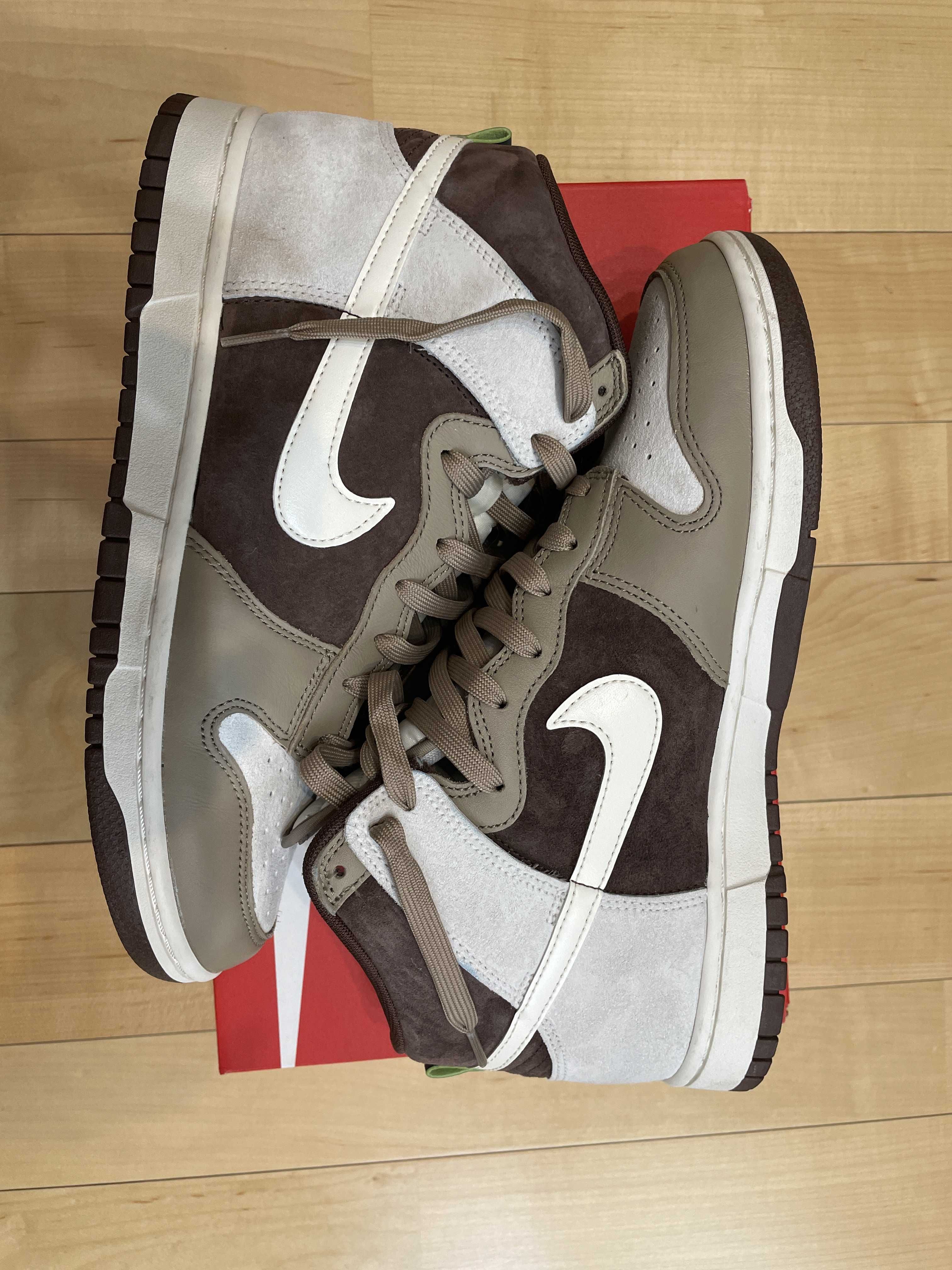 Nike Dunk High PRM "Light Chocolate"