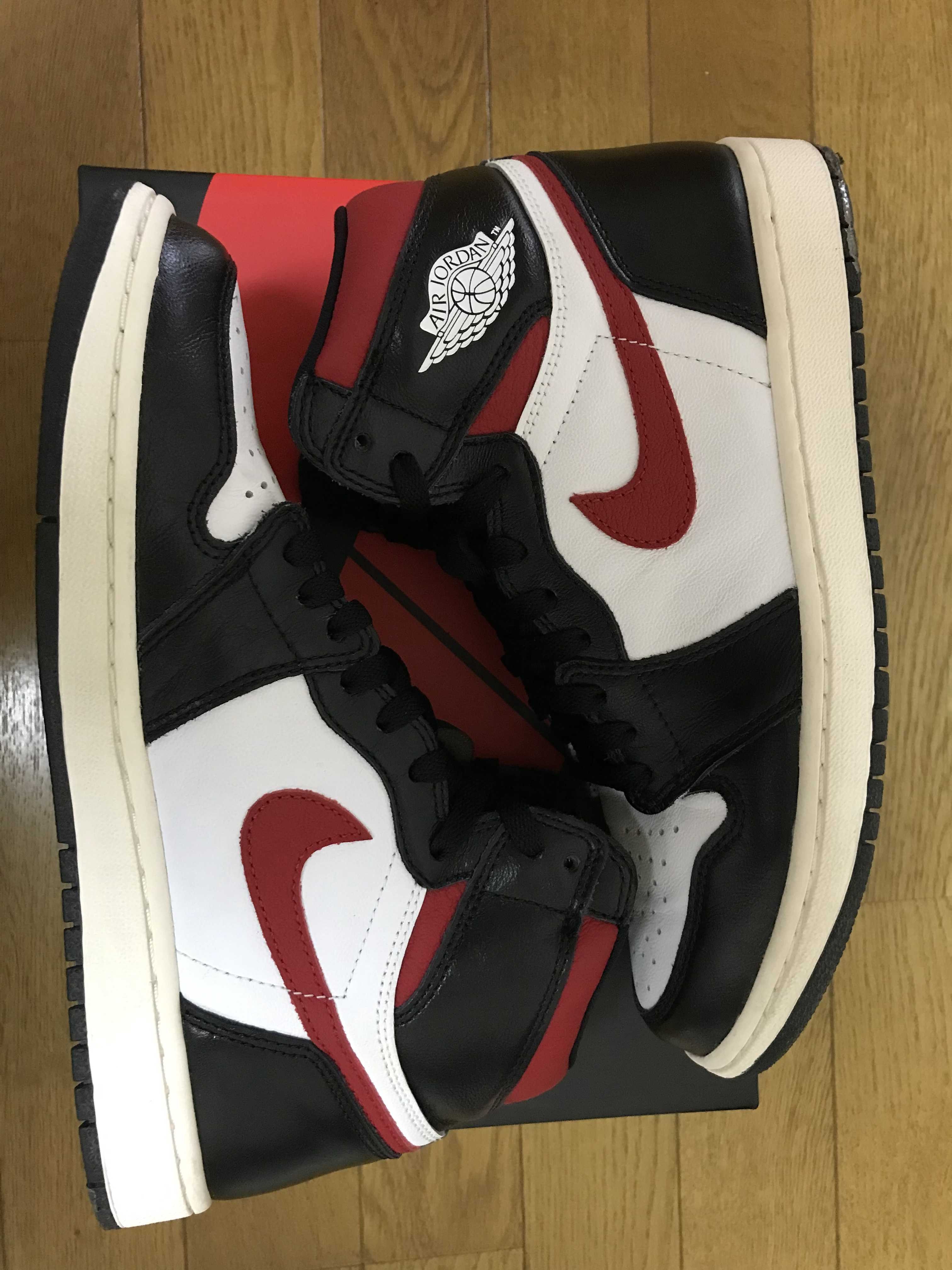 Nike Air Jordan 1 Retro High "Black/White/Sail/Gym Red"    