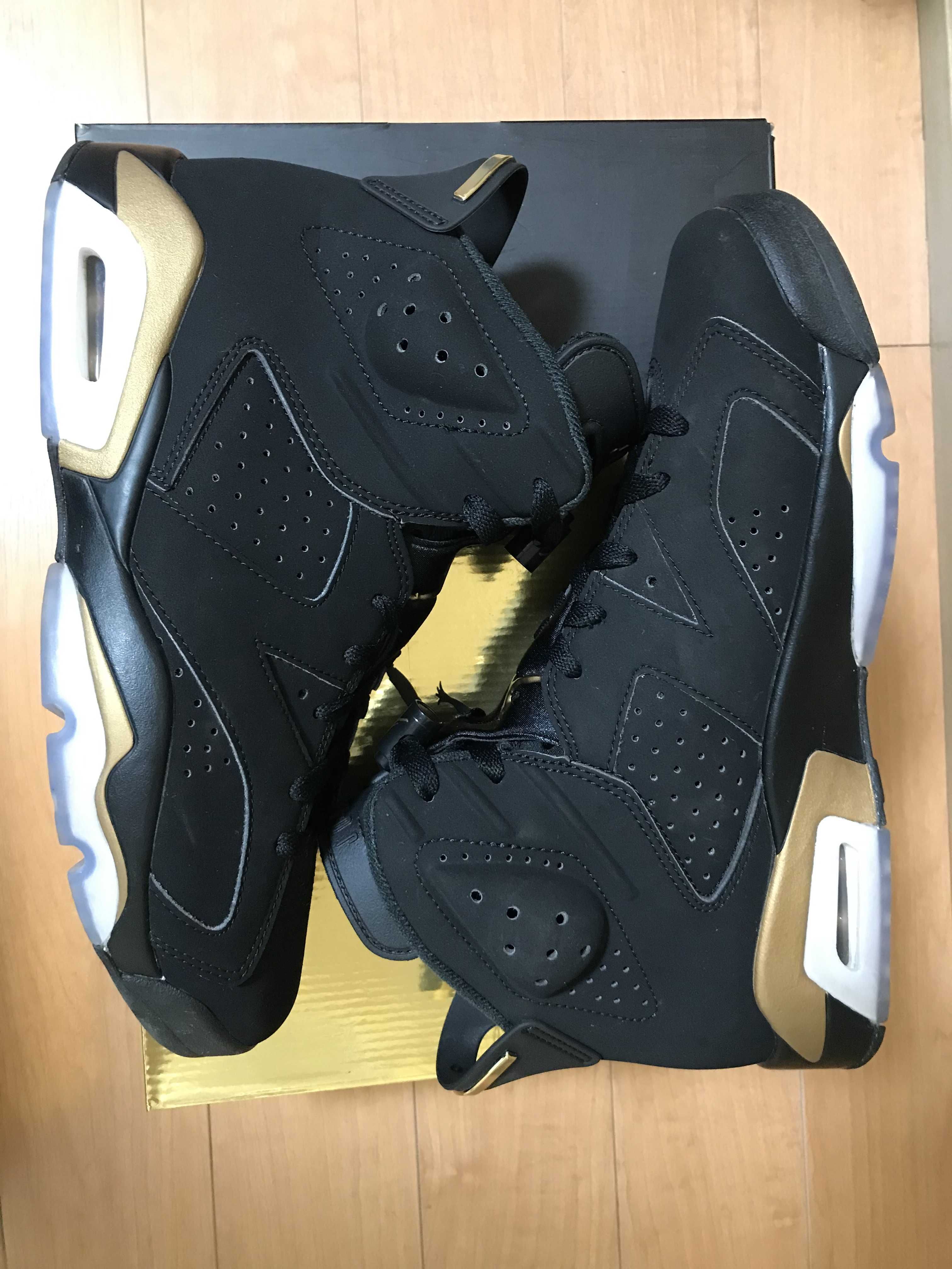 Nike Air Jordan 6 DMP "Black/Metallic Gold" (2020)  