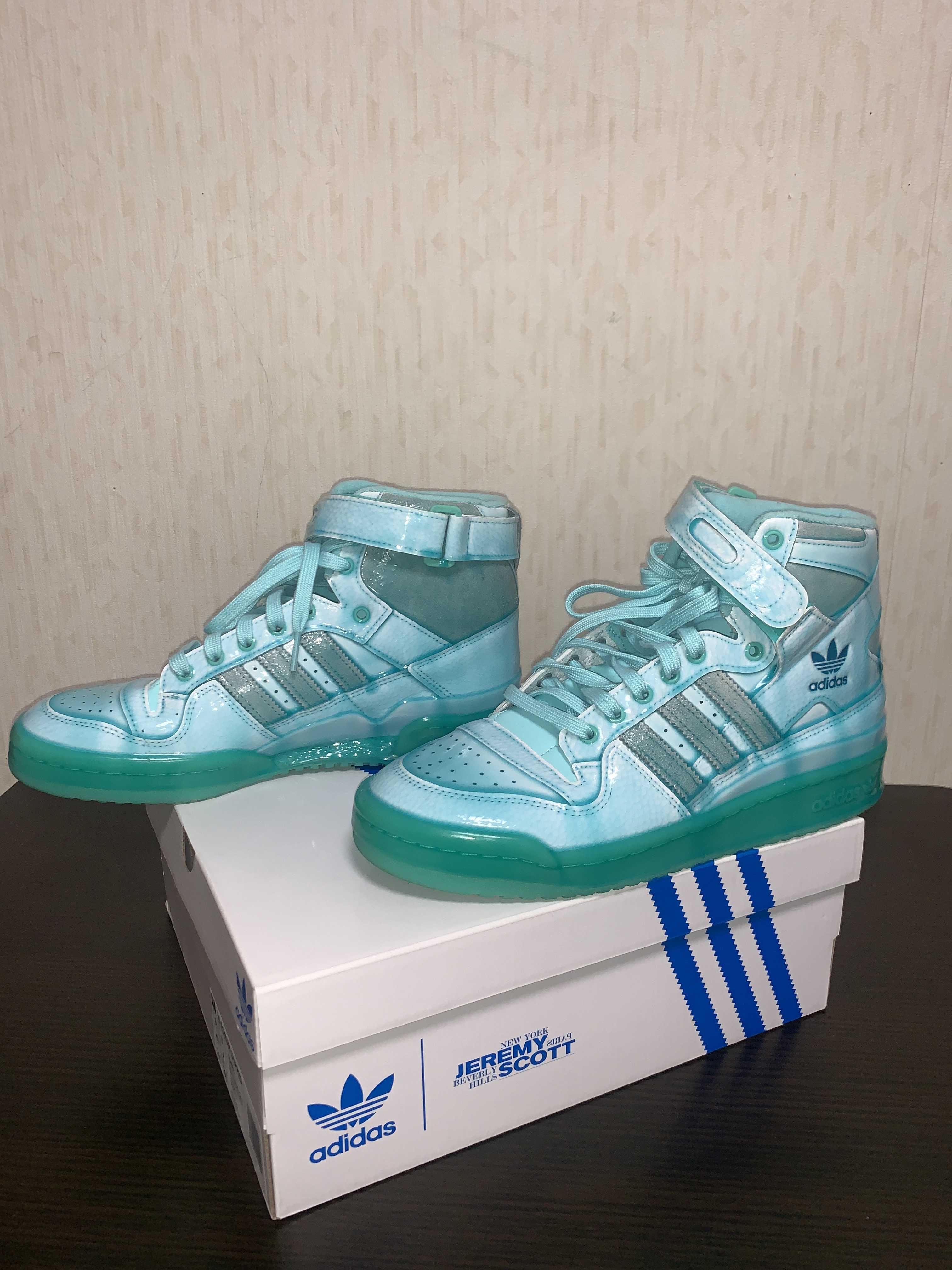 Jeremy Scott adidas forum dipped "Green"