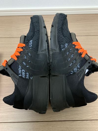 Nike air off white 2025 presto black
