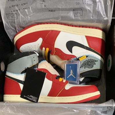 UNION × Nike Air Jordan 1 Retro High OG "Chicago/Shadow"