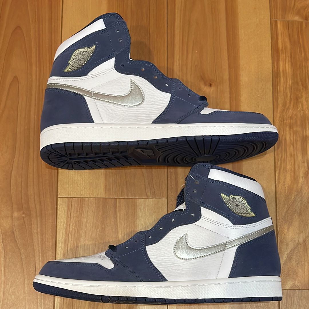 Nike Air Jordan 1 High OG CO.JP "White/Midnight Navy" (2020)(ブリーフケースなし)