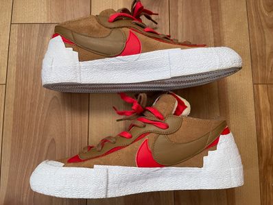 SACAI × NIKE BLAZER LOW "BRITISH TAN"