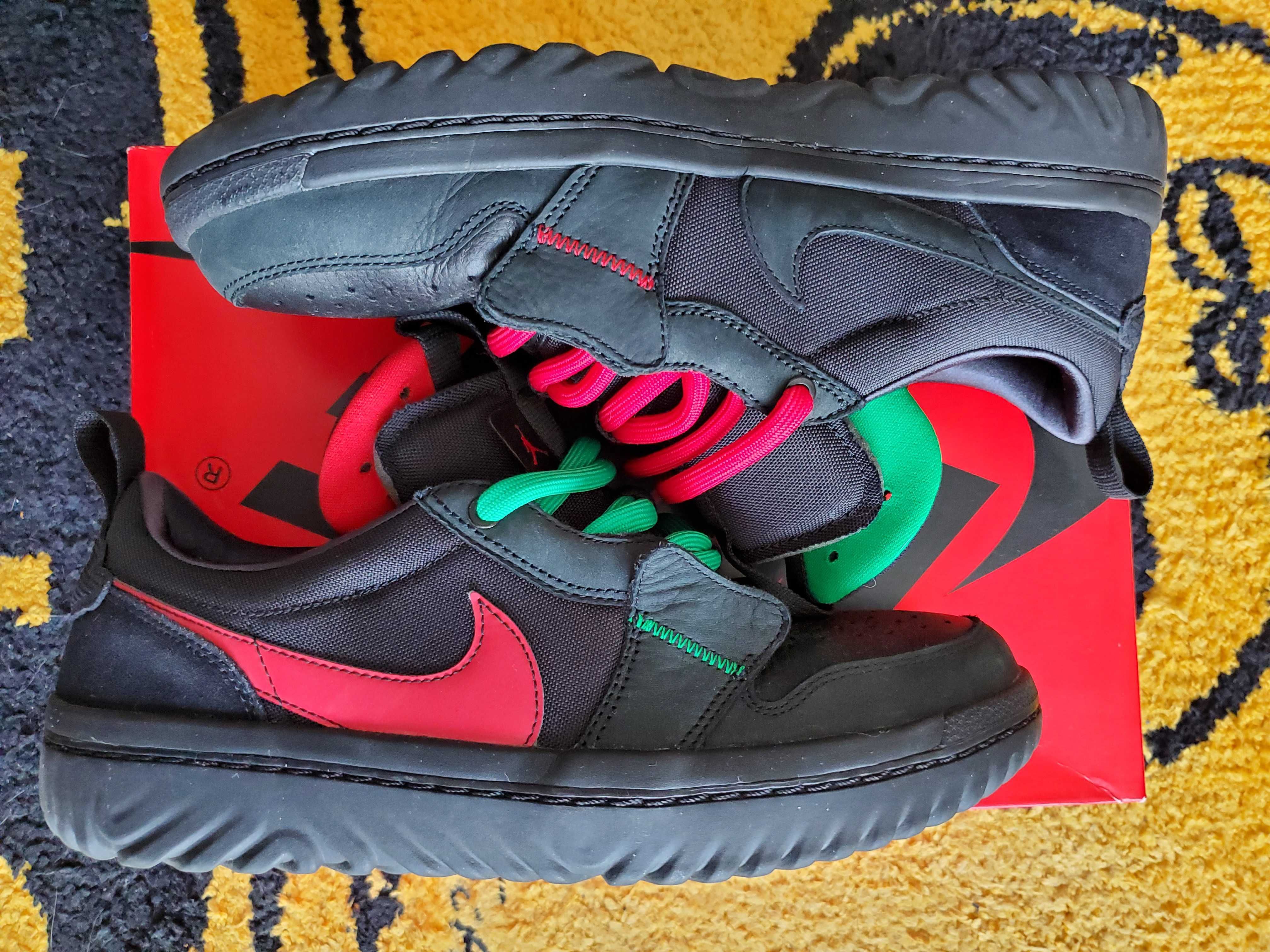 GHETTO GASTRO×NIKE AIR JORDAN 1 LOW REACT FEARLESS