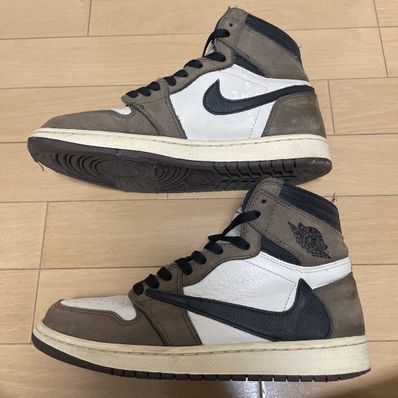 Travis Scott × Nike Air Jordan 1 Retro High OG TS SP "Sail/Dark Mocha"