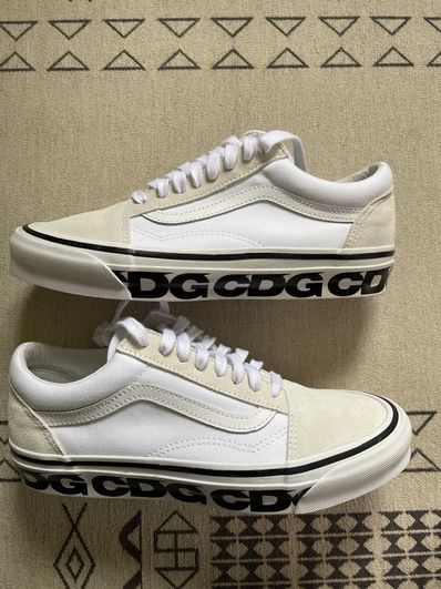 CDG × Vans Old Skool "White"