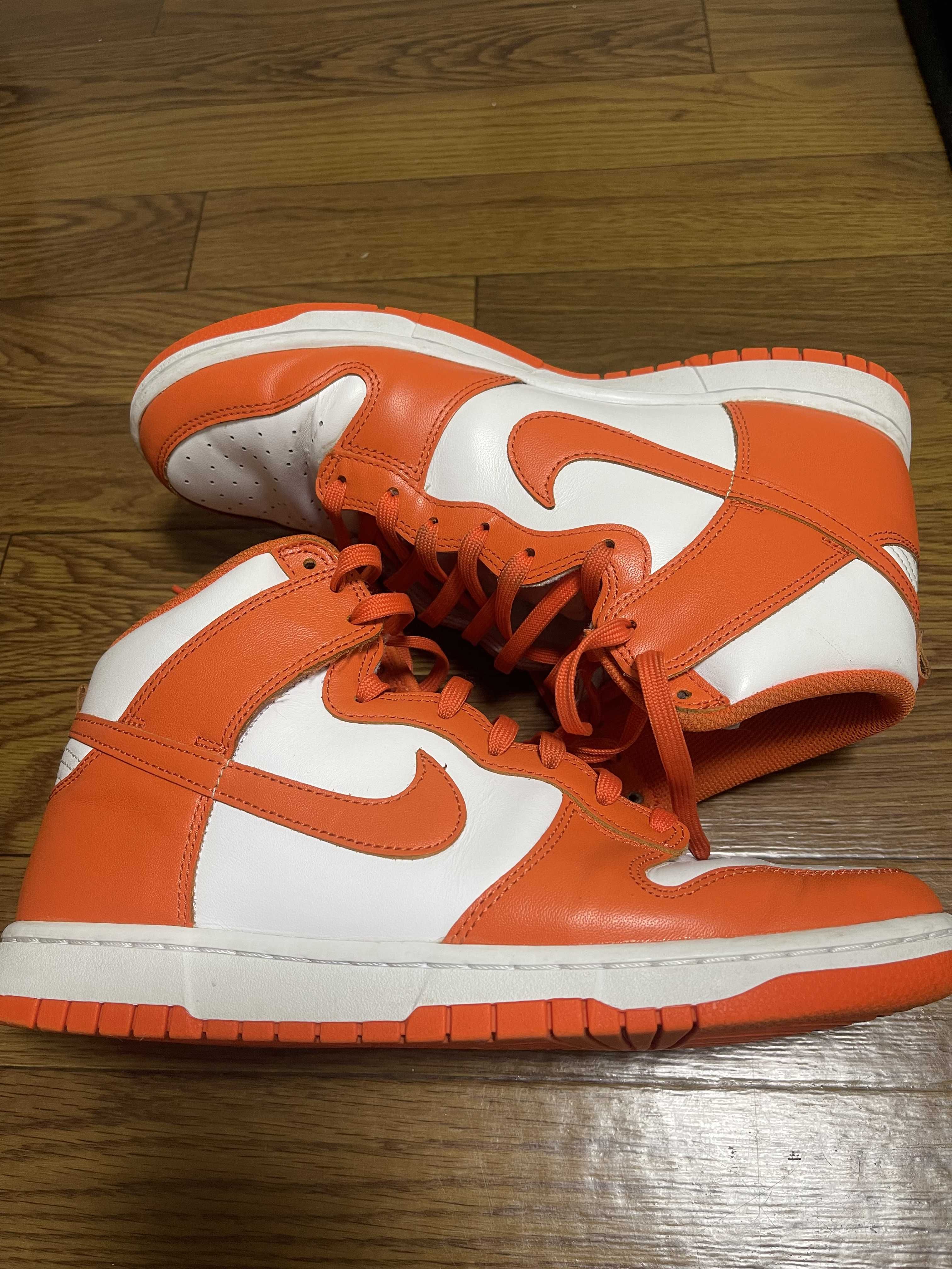 Nike Dunk High "Orange Blaze"