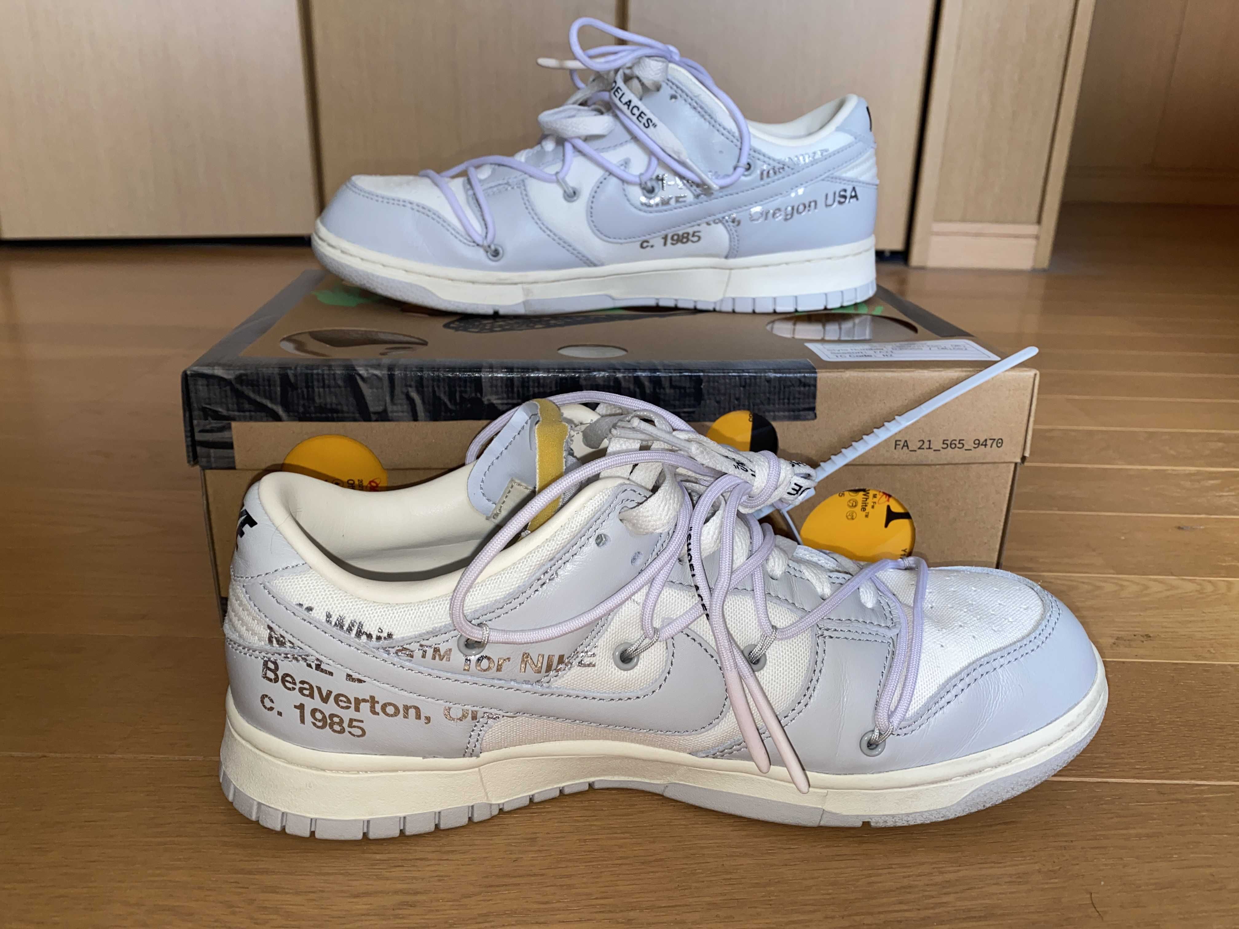 Off-White × Nike Dunk Low 1 of 50 "Lot.49"