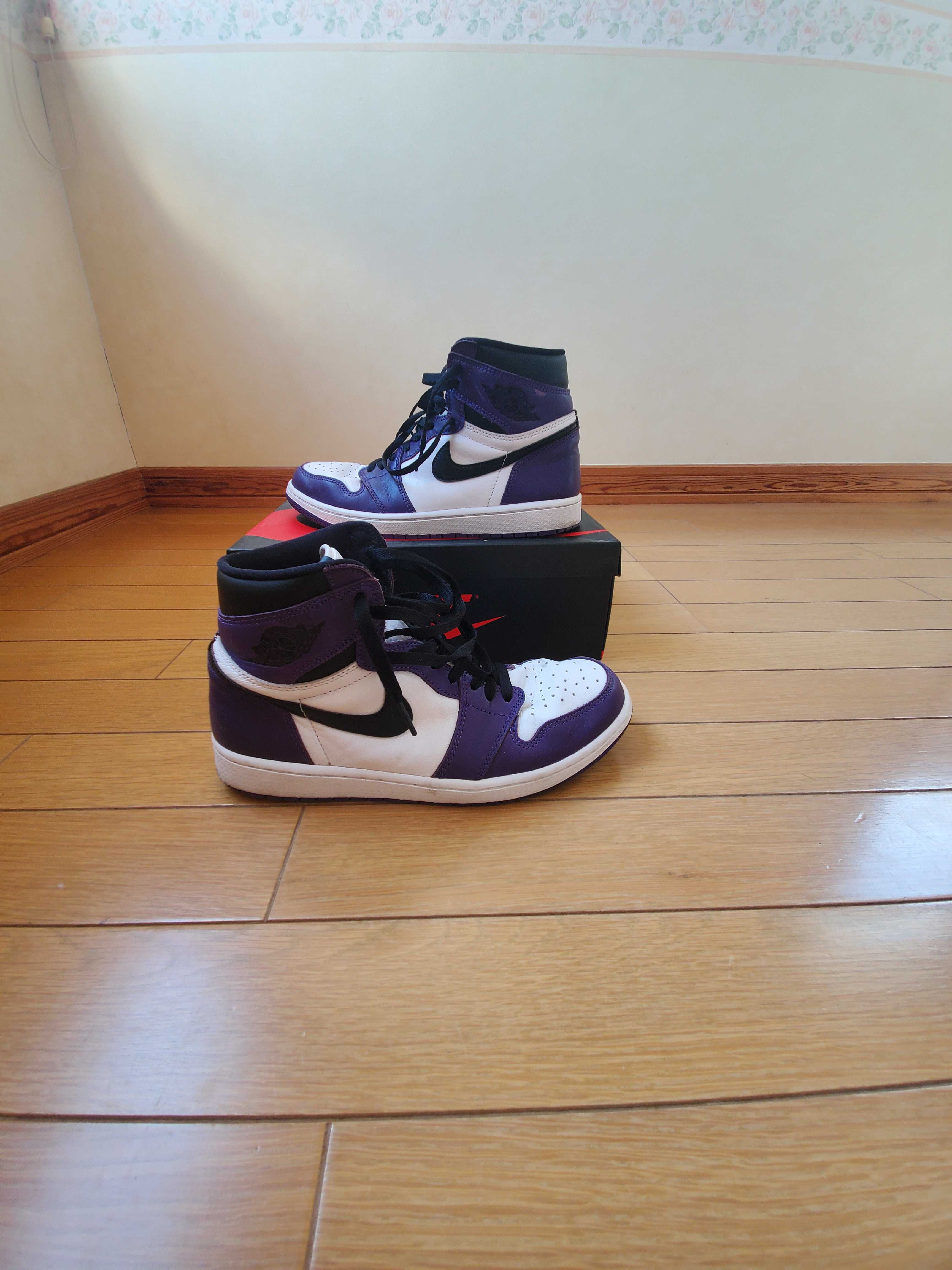 Nike Air Jordan 1 Retro High OG "Court Purple White/Black" (2020)