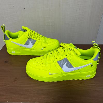 Nike Air Force 1 Low Utility "Volt/White/Black/Wolf Grey"