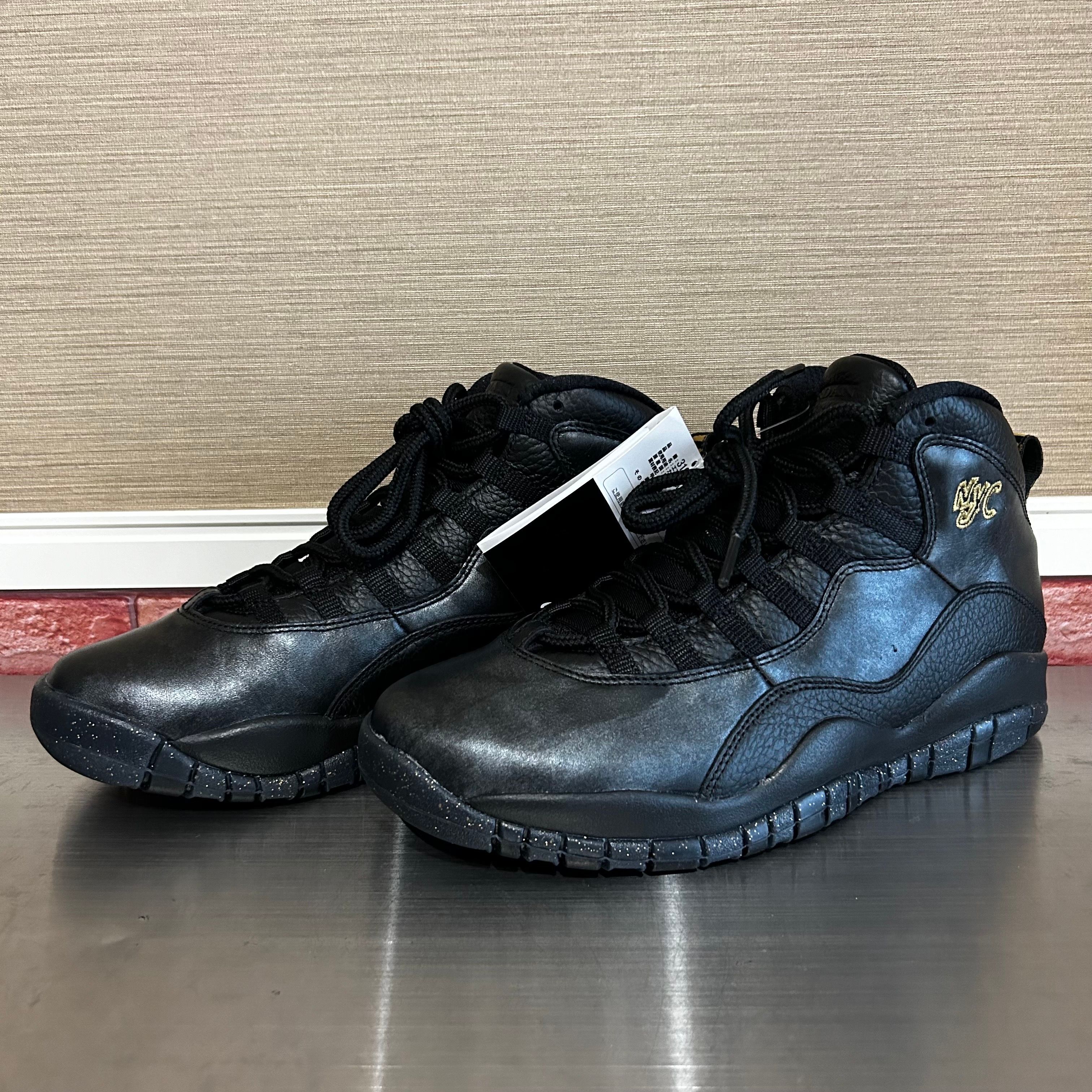 NIKE AIR JORDAN 10 RETRO "BLACK"