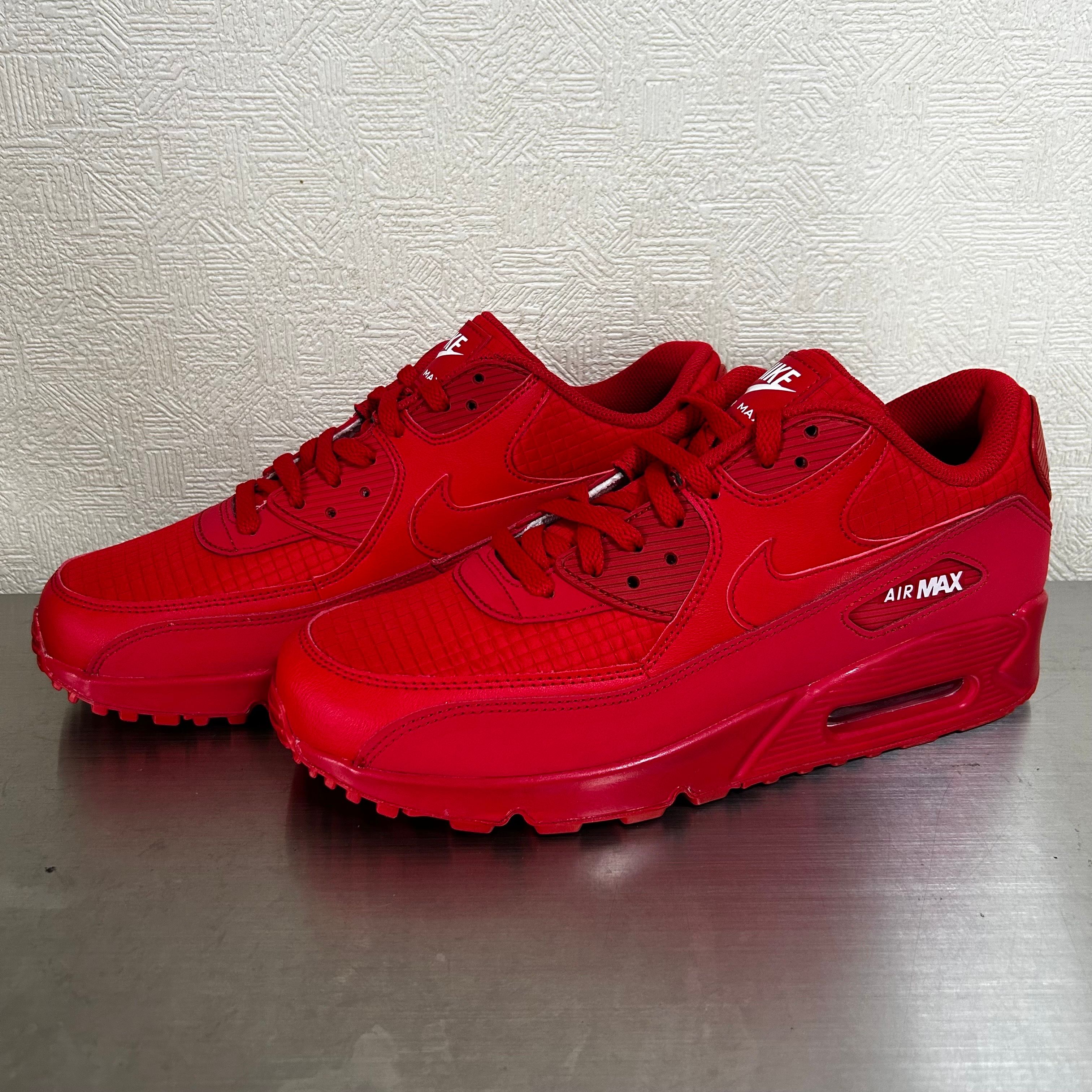 NIKE AIR MAX 90 ESSENTIAL "UNIVERSITY RED"
