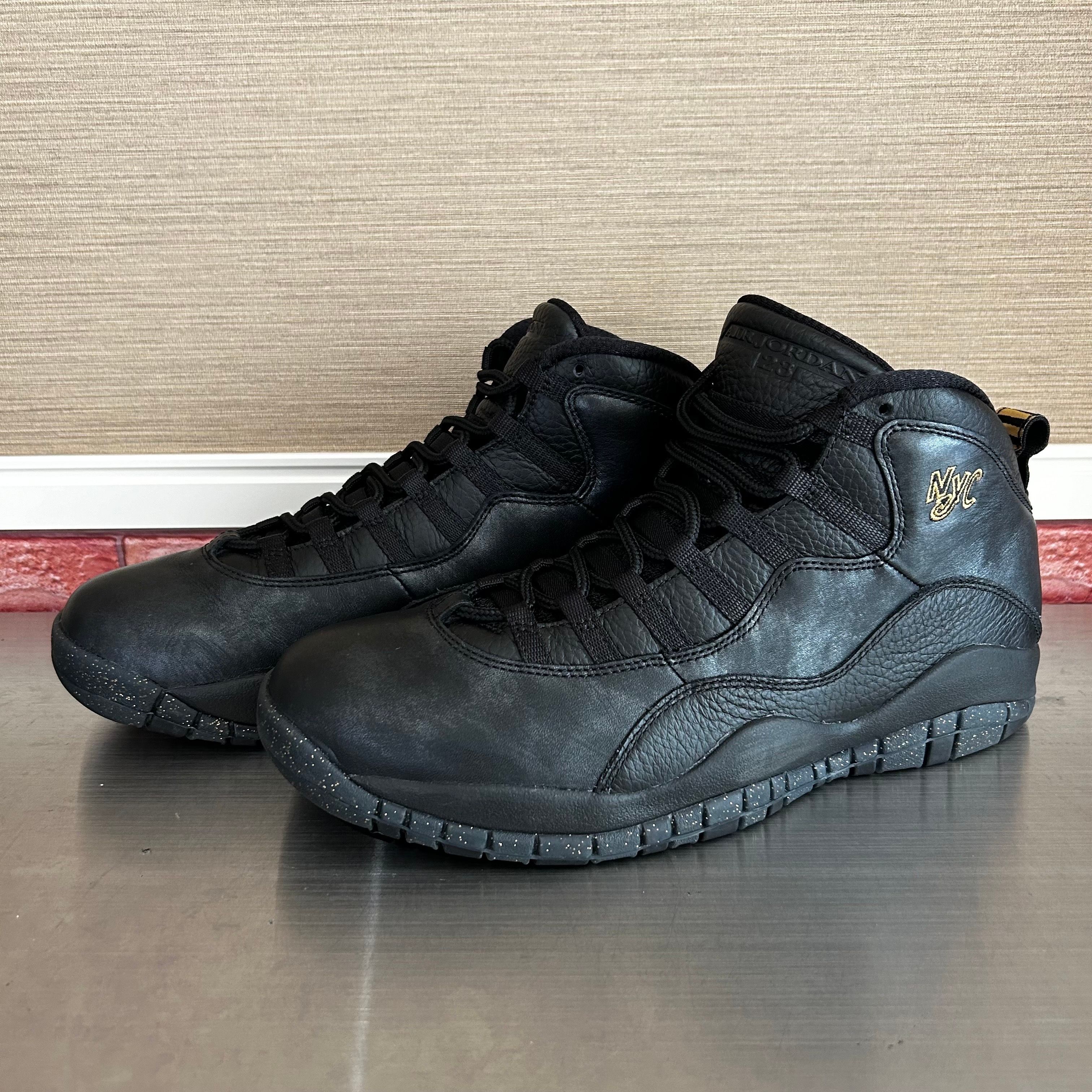 NIKE AIR JORDAN 10 RETRO "BLACK"