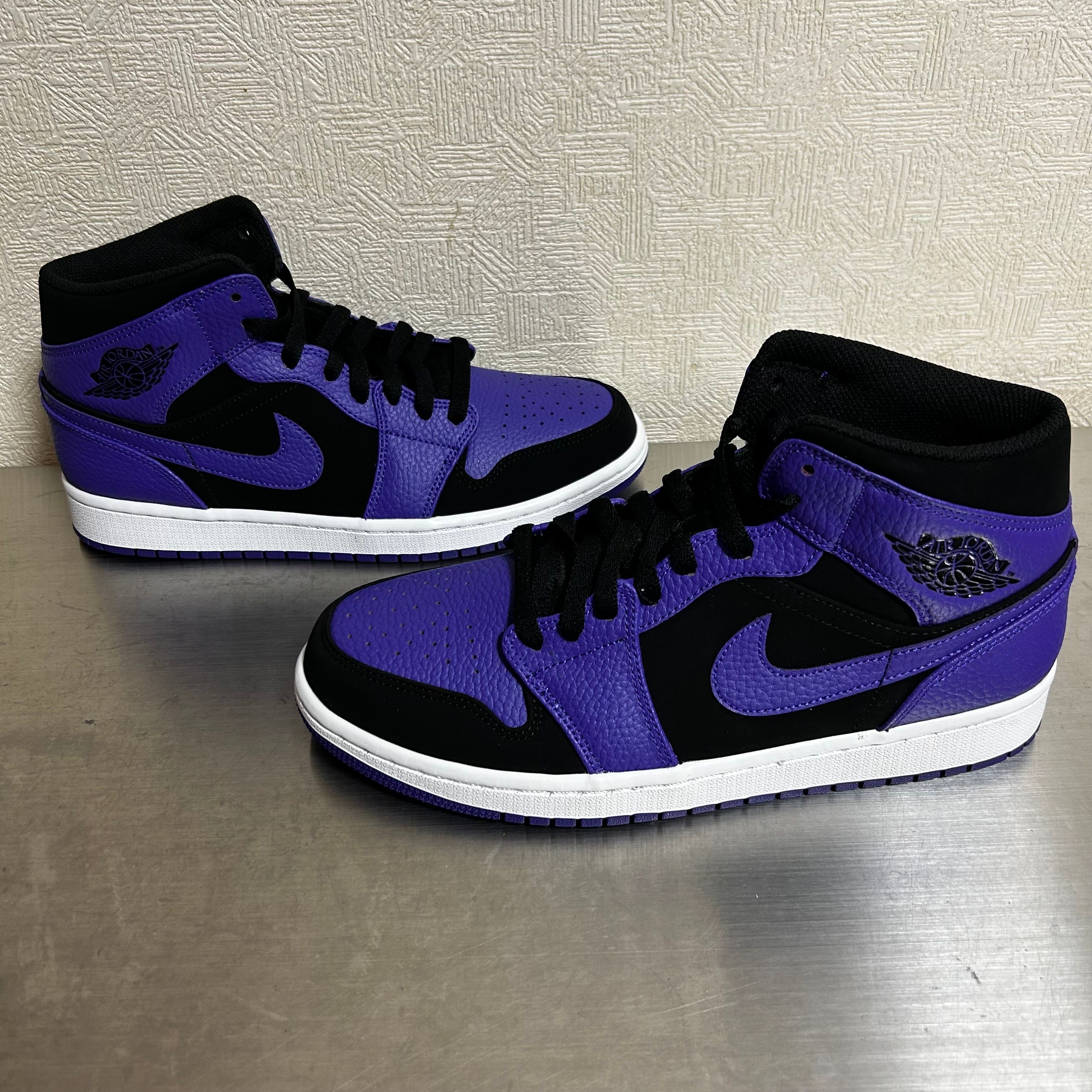 Nike Air Jordan 1 Mid "Black Dark Concord"